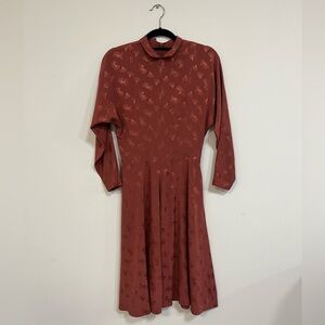 Vintage Silk Handmade Dress
